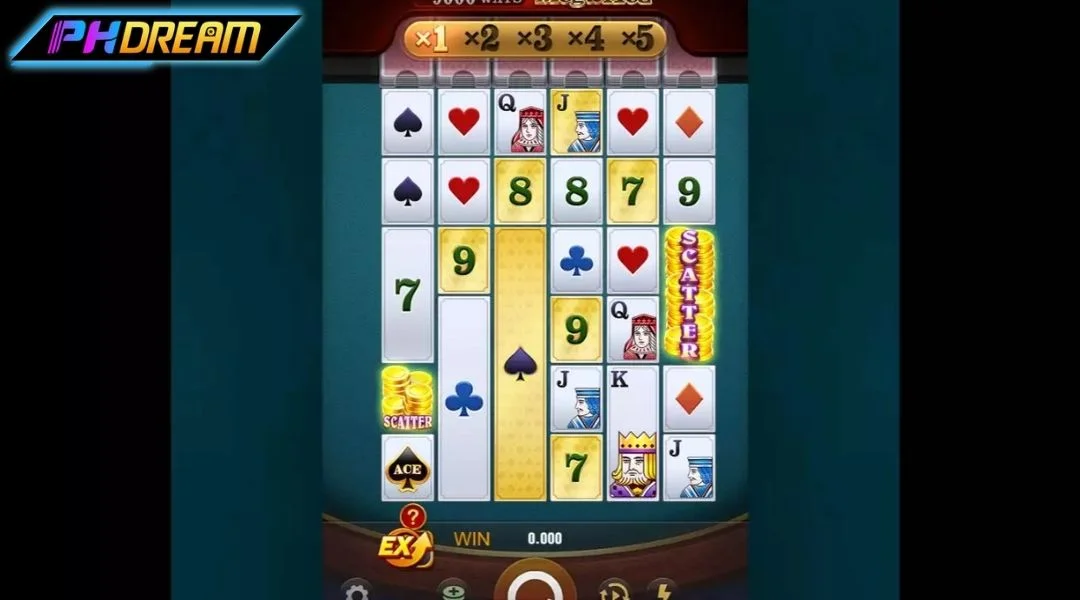PHDREAM Pays Out Based on Matching Symbols