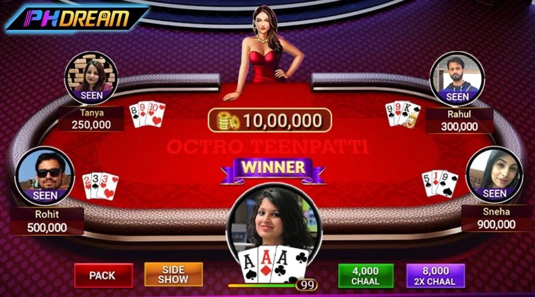 Teen Patti PHDREAM: Extreme Excitement at the Online Casino